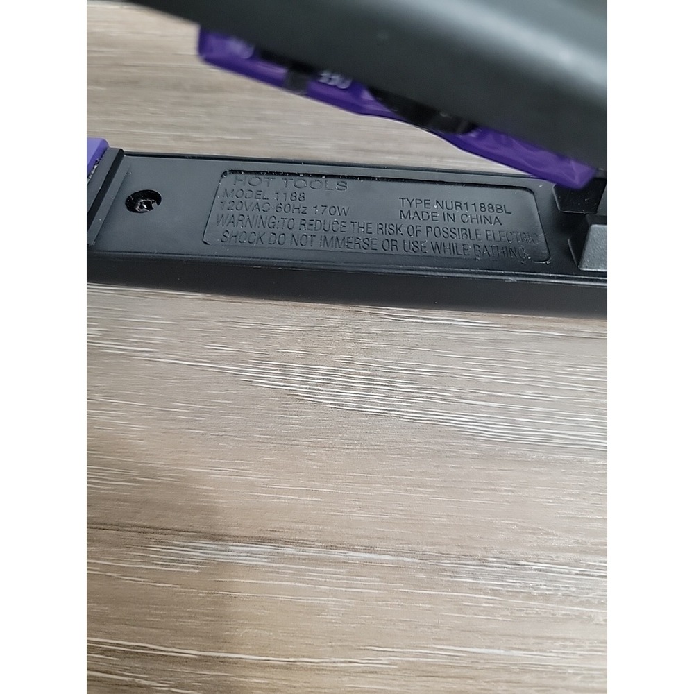 Hot Tools Professional Ceramic Tourmaline 1" Salon Flat Iron - Picture 7 of 9